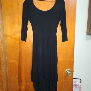 High Low Open Back Dress